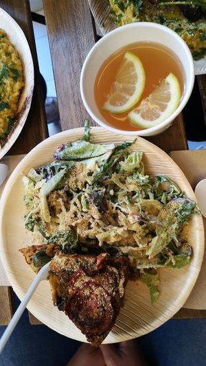 Quiche de champiñones at Bunny's Deli in Madrid