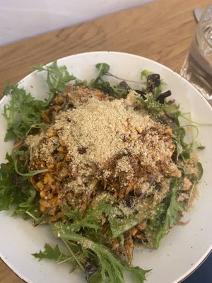 Noodles vegetales at Bunny's Deli in Madrid