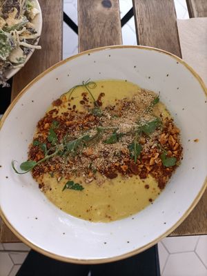 Soup at Bunny's Deli in Madrid