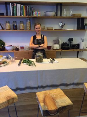 Our chef! :) at Bunny's Deli in Madrid