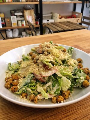 Caesar Salad at Bunny's Deli in Madrid