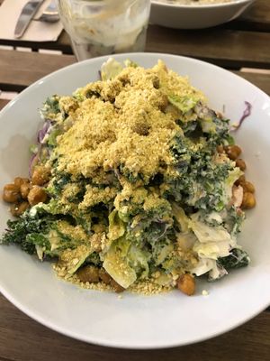 Caesar salad at Bunny's Deli in Madrid