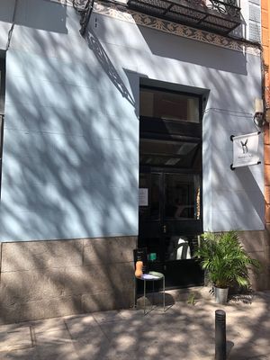 Easy to walk past so don’t miss it.  at Bunny's Deli in Madrid