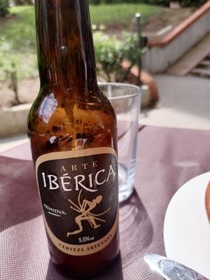 Cerveza artesana at V de Vegetta in Mostoles