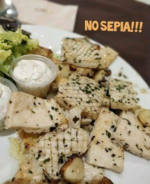 Sepia vegana at V de Vegetta in Mostoles