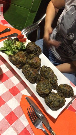 Buñuelos at V de Vegetta in Mostoles