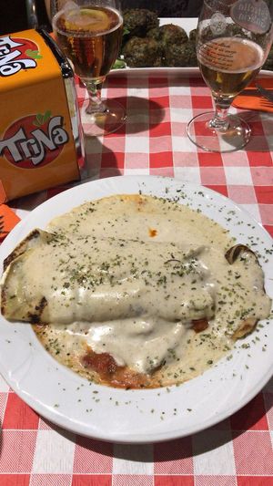 Crepe (vegetariano) at V de Vegetta in Mostoles
