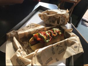 The Dutch Weed Dog at The Dutch Weed Burger - Food Truck in Amsterdam
