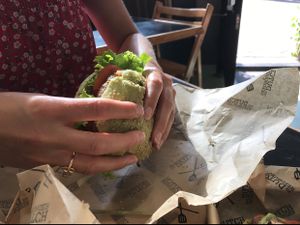 Dutch Weed Burger at The Dutch Weed Burger - Food Truck in Amsterdam