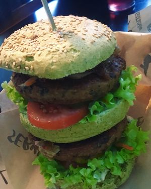 XXL Dutch weed burger!!!  at The Dutch Weed Burger - Food Truck in Amsterdam