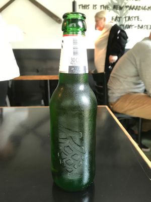 Kornuit Beer at The Dutch Weed Burger - Food Truck in Amsterdam