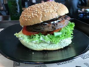 Dutch Weed Burger at The Dutch Weed Burger - Food Truck in Amsterdam