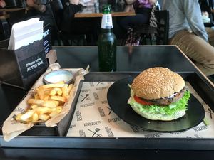Burger Menu at The Dutch Weed Burger - Food Truck in Amsterdam