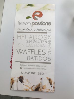 Location  at Fresca Passione Heladeria in Marbella