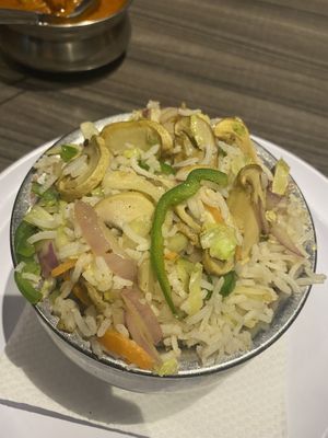 Mushroom Fried Rice   at Sangeetha in Kuala Lumpur