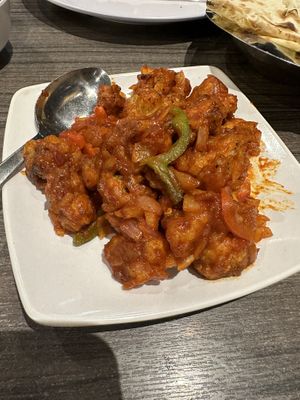 Gobi manchurian  at Sangeetha in Kuala Lumpur