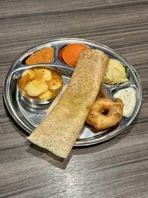 Mini tiffin  at Sangeetha in Kuala Lumpur