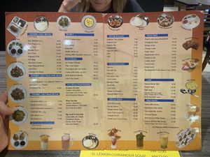 Menu  at Sangeetha in Kuala Lumpur