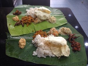 Unlimited Banana Leaf Thali at Chat Masala in Kuala Lumpur
