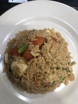 Veg fried rice  at Chat Masala in Kuala Lumpur