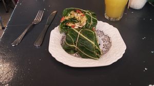 Lettuce Wrap at The Yeti Cafe in Kitchener