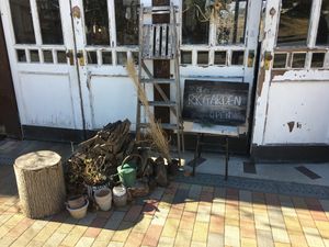 Outside the winter location  at RK Garden in Karuizawa