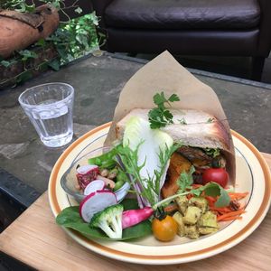 Sandwich option at RK Garden in Karuizawa