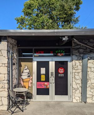 exterior at Food Fight Vegan Grocery - Halsey St in Portland