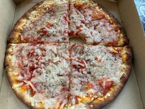 personal pizza at Food Fight Vegan Grocery - Halsey St in Portland