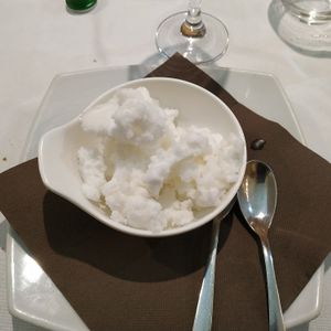 Sorbete de limón  at Krokos in Agrigento