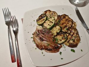 Grilled Mixed Vegetables at Krokos in Agrigento