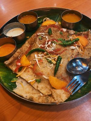   at Woodlands.my Vegetarian Restaurant in Kuala Lumpur