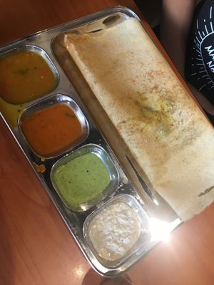 Massala Dosa  at Woodlands.my Vegetarian Restaurant in Kuala Lumpur