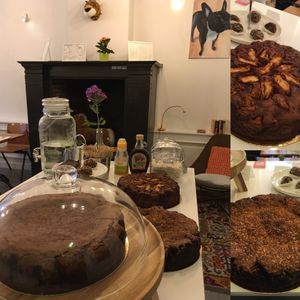 Several cakes and cheesecake at Sultans in Antwerpen