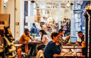 It's warm inside ^_^ at Sultans in Antwerpen