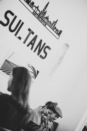 Antwerp skyline at Sultans in Antwerpen