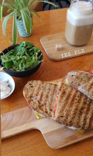 Mini Calzone croque at Sultans in Antwerpen