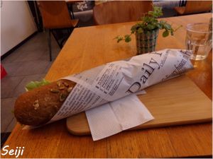 Sauerkraut sandwich at Sultans in Antwerpen