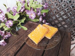 Lemon Bars at Woodstock Garden Cafe in Woodstock