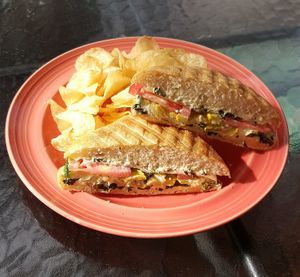Veggie Melt (Seasonal) at Woodstock Garden Cafe in Woodstock