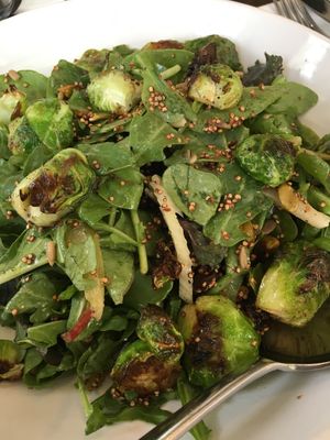  Vegan greens & brains salad at Girard in Philadelphia