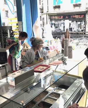 it's hard to choose! at Joy Madal in Geneva