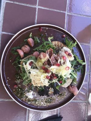 Toast with ricotta   at Gember in Horst