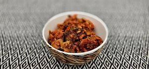 Vegan goulash at Gember in Horst