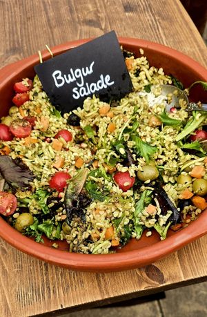 Bulgur salad at Gember in Horst