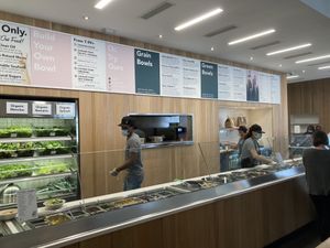 Service counter. at Upbeet in Atlanta