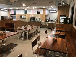 Seating area at Upbeet in Atlanta