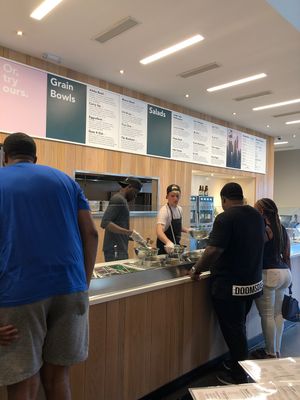 The best salad bowls in town  at Upbeet in Atlanta