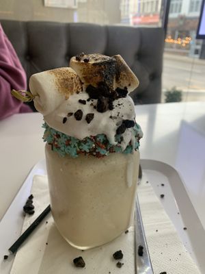 S’more vegan freak shake   at The Lemon Witch Kitchen in Leigh-on-sea