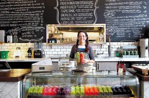 Juices at The Garden Table in Indianapolis